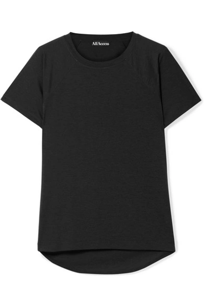 All Access Security Stretch T-shirt In Black