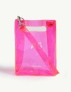Nana-nana A5 Neon Pvc Tote Bag In Neon Pink