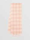 BURBERRY The Classic Vintage Check Cashmere Scarf