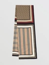 BURBERRY BURBERRY MONTAGE PRINT SILK SCARF,80119511