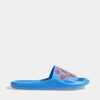 KENZO KENZO | Roses Pool Slides in Blue and Red PVC