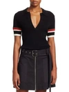 PROENZA SCHOULER Colorblock Cotton Polo