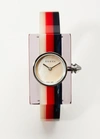 GUCCI Vintage Web watch,YA143523 BLUE RED WHITE