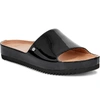 Ugg Women's Jane Slide Sandals In Black Patent Leather