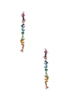 8 OTHER REASONS RAINBOW DUSTER EARRINGS,8OTH-WL382