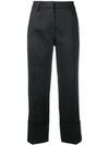 BRUNELLO CUCINELLI CROP LENGTH TROUSERS