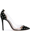 GIANVITO ROSSI EMBELLISHED PUMPS