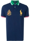 POLO RALPH LAUREN CREST-EMBELLISHED POLO SHIRT