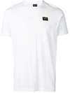 Paul & Shark Logo-patch Cotton T-shirt In White