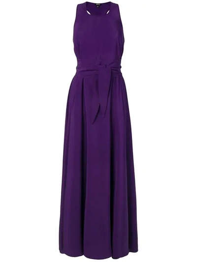 Aspesi Empire Line Dress In 05400 Purple