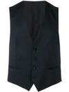 Z ZEGNA FITTED BUTTON WAISTCOAT