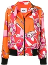 MSGM ROPE PRINT BOMBER JACKET