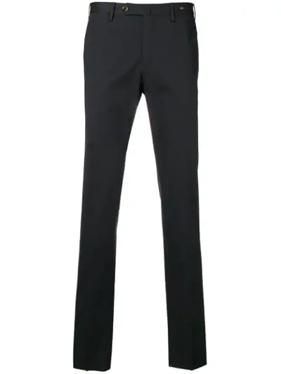 Pt01 Maestro Super Slim Trousers In Blue