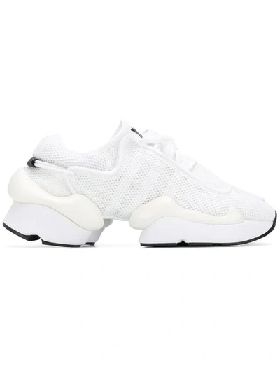 Y-3 Kaiwa Pod Sneakers In White