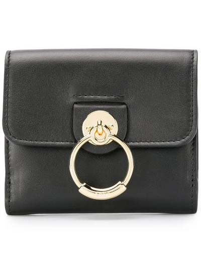 Chloé Tess Small Wallet In Black