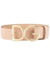 DOLCE & GABBANA BRANDED BUCKLE BELT