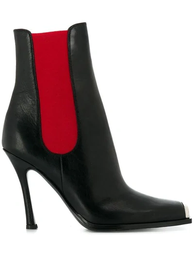 Calvin Klein 205w39nyc Chelsea-boots Mit Hohem Absatz In Black