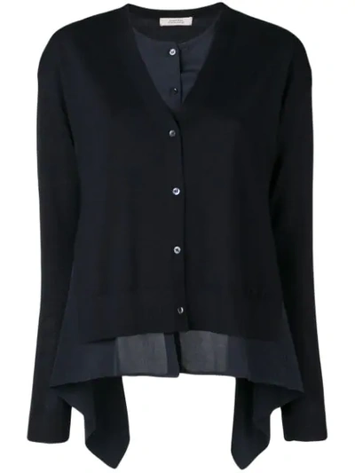 Dorothee Schumacher Soft Sensuality Cardigan In Blue