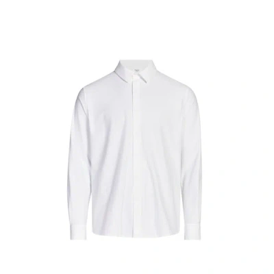 1789 Cala Chemise Droite Col Classique In White