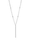 MESSIKA Gatsby 18K White Gold & Diamond Bar Pendant Necklace