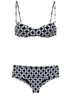 AMIR SLAMA PRINTED BIKINI SET