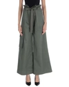 KENDALL + KYLIE KENDALL + KYLIE WOMAN PANTS MILITARY GREEN SIZE L COTTON,13299481HQ 6