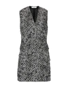 Iro Short Dresses In Grey