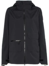 Canada Goose Pacifica Hooded Utility Jacket In Black