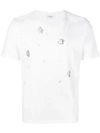 Saint Laurent Robot Print T-shirt In White
