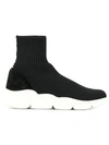MSGM ANKLE SOCK SNEAKERS