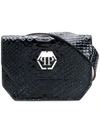 PHILIPP PLEIN EMBOSSED BELT BAG