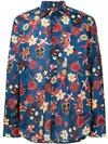 ETRO HEMD MIT BLUMEN-PRINT