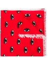 KENZO EYE LOGO SCARF