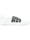GIVENCHY GIVENCHY 4G WEBBING SNEAKERS - 白色