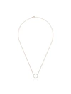 ROSA DE LA CRUZ 18K ROSE GOLD CASCADE DIAMOND NECKLACE