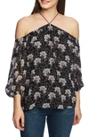 1.STATE OFF THE SHOULDER SHEER CHIFFON BLOUSE,8127037