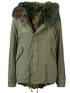 MR & MRS ITALY FUR-TRIM HOODED PARKA