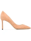 JIMMY CHOO JIMMY CHOO ROMY PUMPS - 大地色