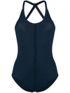 RICK OWENS CRISSCROSS BACK SWIMSUIT