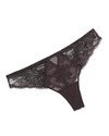 Simone Perele Promesse Tanga Thong In Anthracite