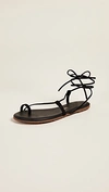 Tkees Jo Suede And Leather Sandals In Black