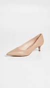 Sam Edelman Dori Kitten Heels In Classic Nude