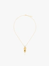 ANISSA KERMICHE ANISSA KERMICHE WOMENS 107 - METALLIC 18K YELLOW GOLD PAULINE PEARL BODY PENDANT NECKLACE,P151913458076