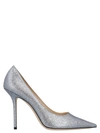 JIMMY CHOO JIMMY CHOO LOVE GLITTER PUMPS