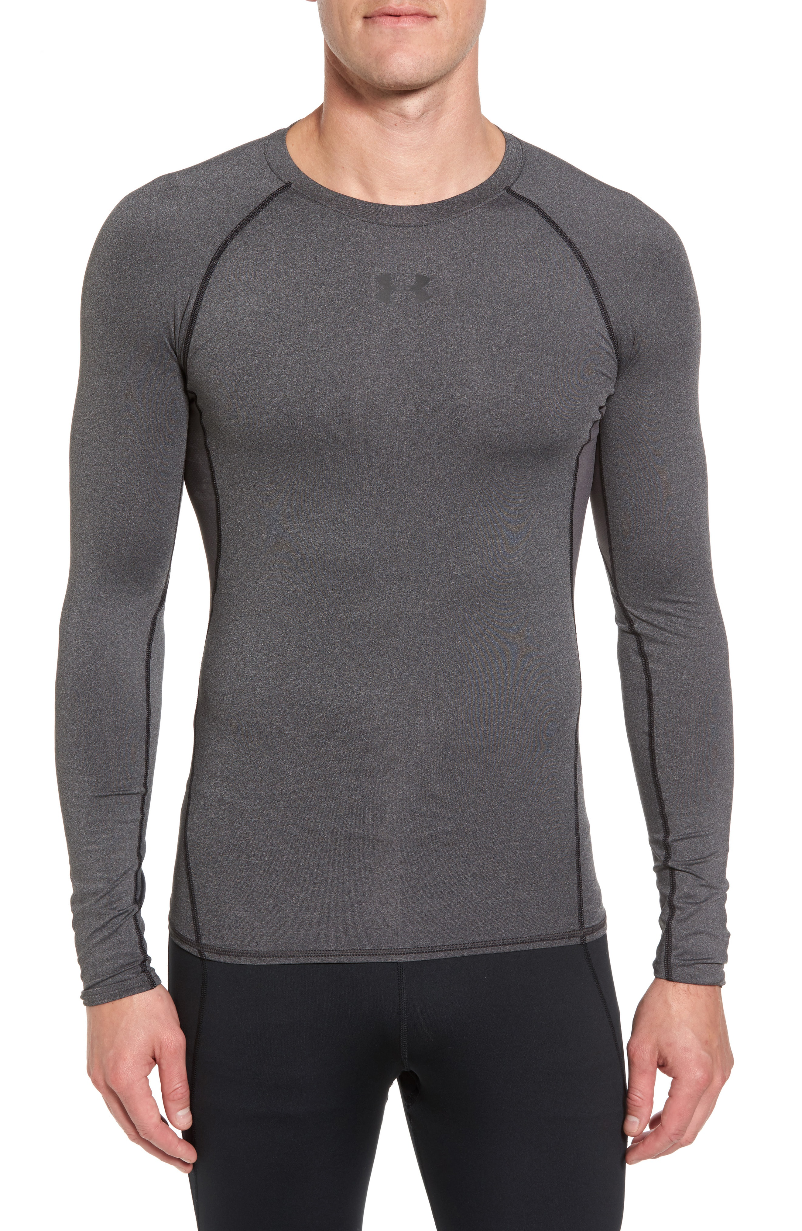 under armour youth heatgear long sleeve compression shirt