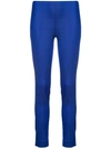 P.a.r.o.s.h Slim-fit Trousers In Blue