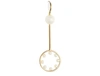 DELFINA DELETTREZ BUBBLE SINGLE EARRING,DEL5UZ72GOL