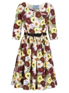 PRADA Prada Prada Floral Print Dress,10825701