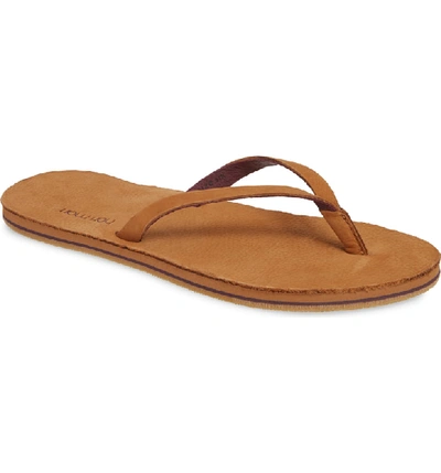 Hari Mari Meadows Flip Flop In Tobacco