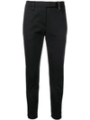 BRUNELLO CUCINELLI ANKLE ZIPS TROUSERS